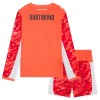 Conjunto Portero Manga Larga Borussia Dortmund 2025-26 Roja - Niño